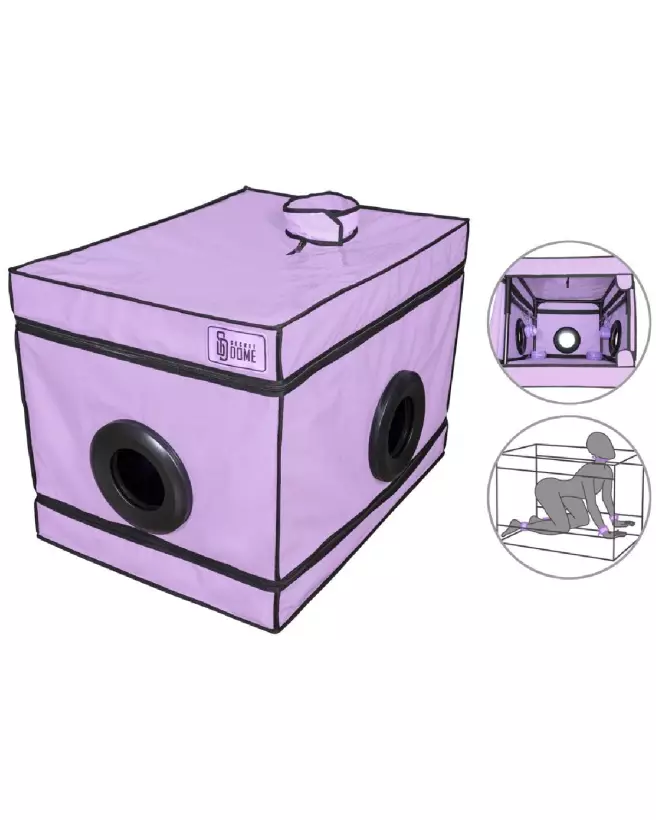 Image de la Niche Purple de Secret Dome, meuble élégant et moderne pour intérieur-1
