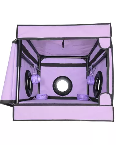 Image de la Niche Purple de Secret Dome, meuble élégant et moderne pour intérieur-4