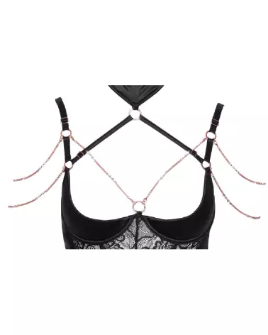Photo de Basque 75B/S Abierta Fina, ensemble de lingerie fine et élégante-6