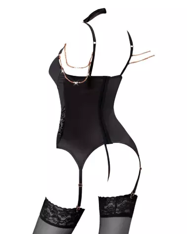 Photo de Basque 75B/S Abierta Fina, ensemble de lingerie fine et élégante-7