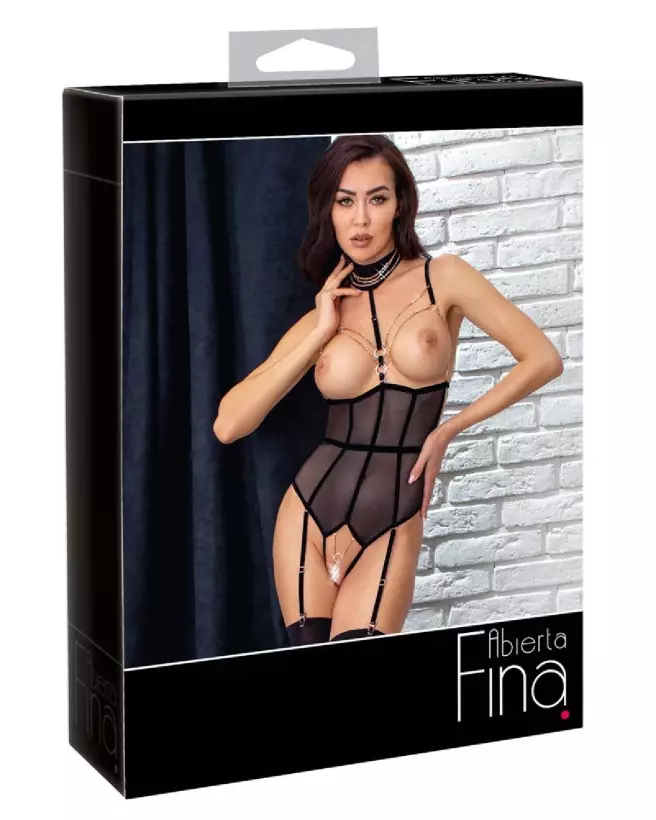 Image du Body Decoration S par Abierta Fina, lingerie de luxe élégante et confortable-1