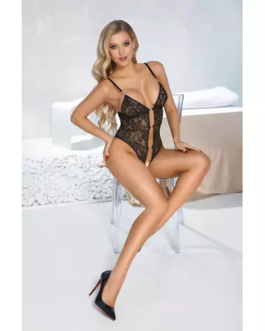Body Gold XL Abierta Fina en taille XL, lingerie de luxe élégante et confortable-5