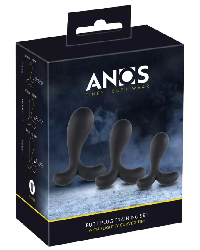 Kit ANOS Butt Plug pour entraînement prostatique, design ergonomique, facile à utiliser-1