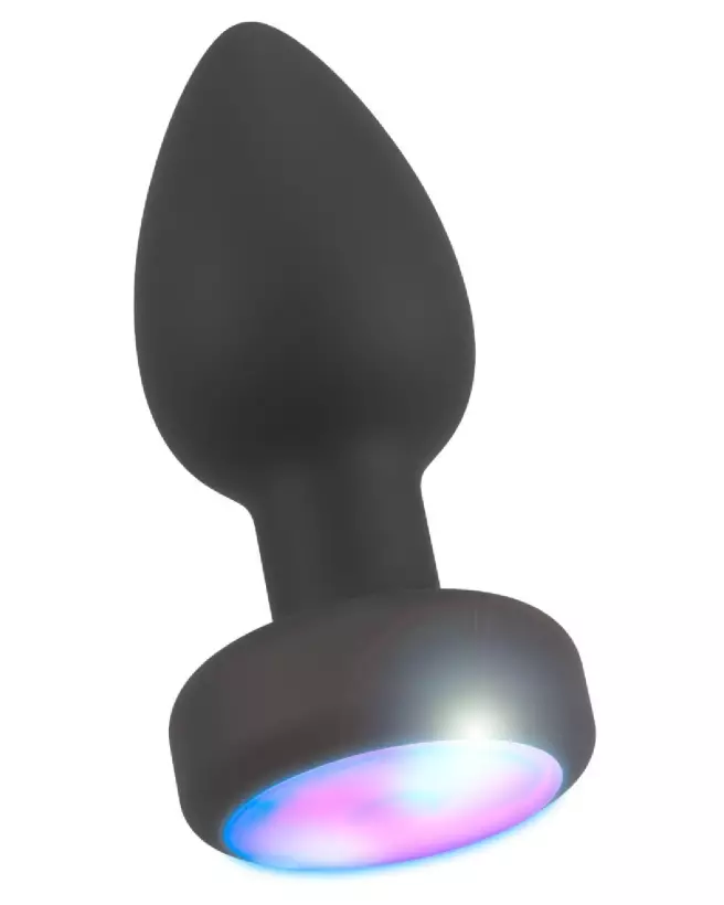 Image du ANOS RC Flashing Butt Plug avec éclairage LED, parfait pour une stimulation anale sécurisée et intense-6