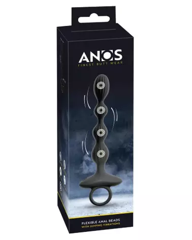 Image de Chapelet Anal Flexible ANOS pour stimulation et plaisir anal-1