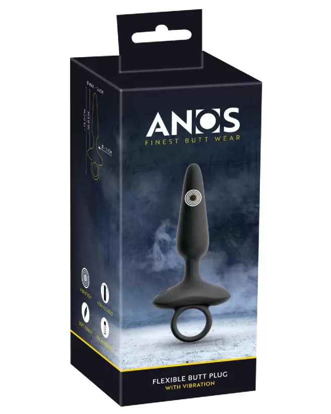 Image du plug anal vibrant ANOS pour stimulation et plaisir intime-1