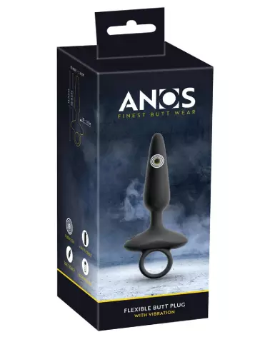 Image du plug anal vibrant ANOS pour stimulation et plaisir intime-1