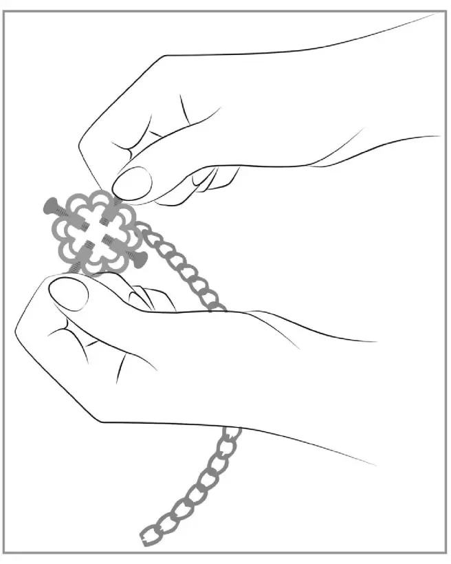 Image de Bad Kitty Nipple Jewellery, pinces à tétons élégantes-7