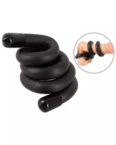 Image de l'anneau pénien BK bendable cock & ball ring de Bad Kitty pour endurance et plaisir-2