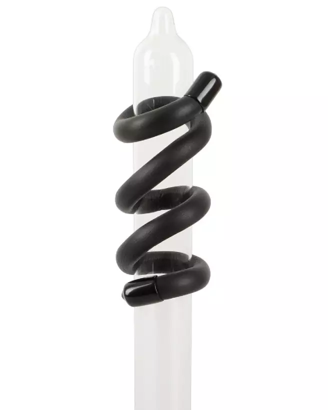 Image de l'anneau pénien BK bendable cock & ball ring de Bad Kitty pour endurance et plaisir-5