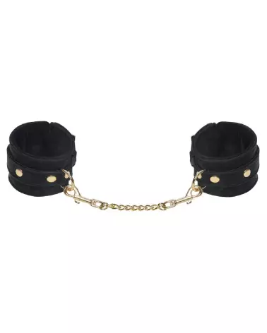Menottes Bad Kitty Velvet Black en velours pour confort et sécurité optimisés-6