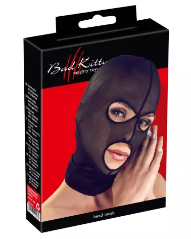 Image du masque de tête Bad Kitty pour jeux de rôle et séduction-1