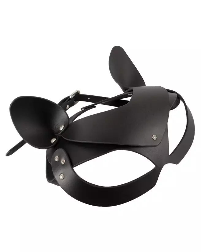 Masque Bad Kitty avec strass pour jeux de rôle et soirées costumées-5