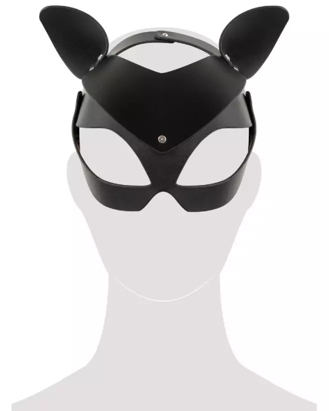 Masque Bad Kitty avec strass pour jeux de rôle et soirées costumées-7