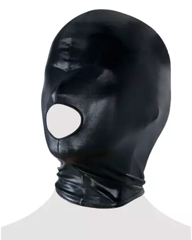 Masque tête noir Bad Kitty pour jeux de rôle et soirées à thème-6
