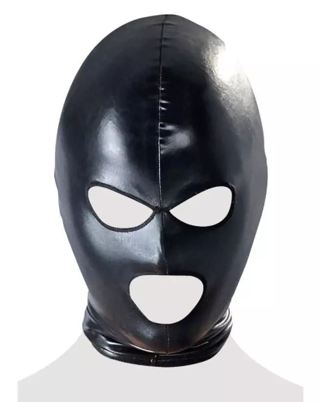 Masque noir Bad Kitty élégant pour soirées thématiques et jeux de rôle-6