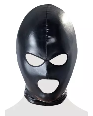 Masque noir Bad Kitty élégant pour soirées thématiques et jeux de rôle-6