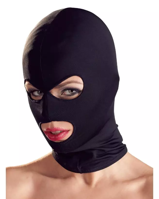 Masque Head Mask Eyes & Mouth BK par Bad Kitty pour jeux de rôle et sensations fortes-3