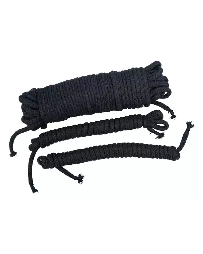 Bondage Ropes Black de Bad Kitty pour Bodystocking-2