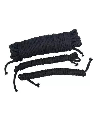 Bondage Ropes Black de Bad Kitty pour Bodystocking-2