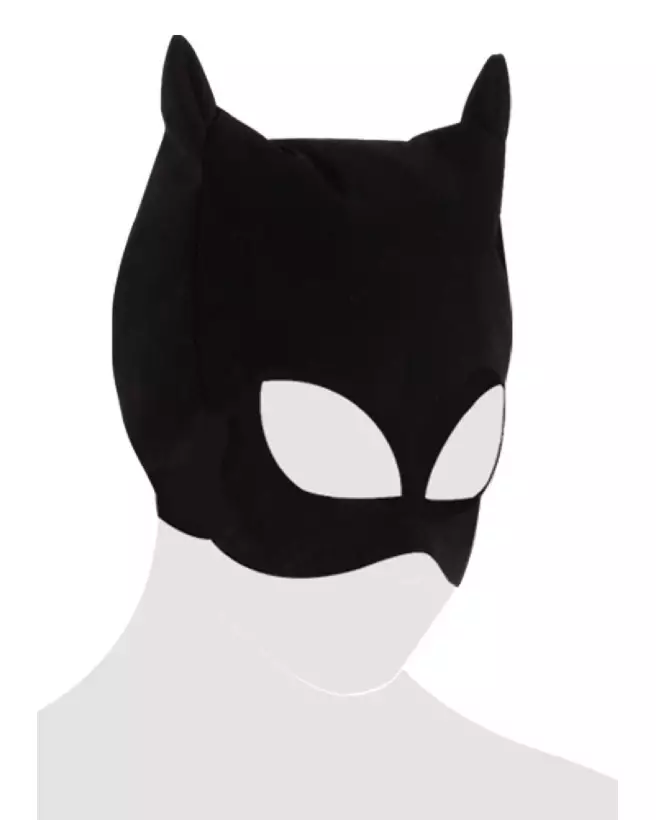 Masque de chat noir Bad Kitty pour jeux de rôle et soirées costumées-6