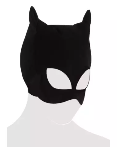 Masque de chat noir Bad Kitty pour jeux de rôle et soirées costumées-6