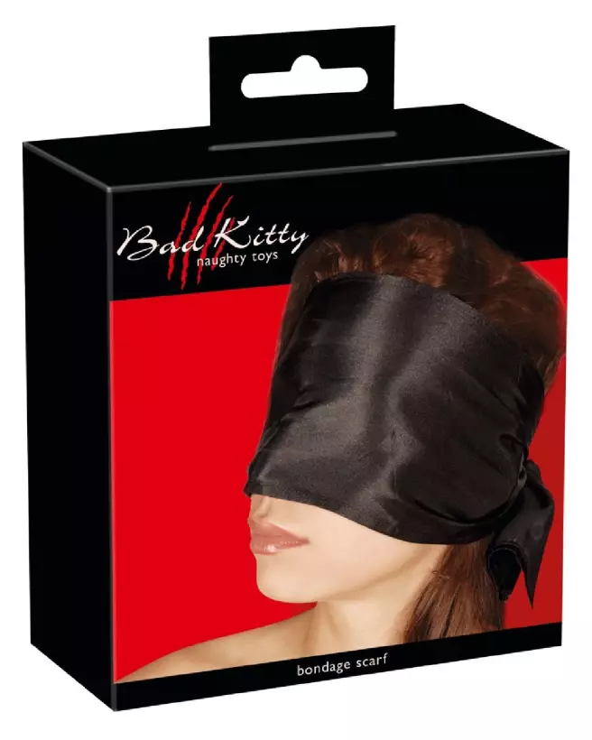 Image du Bondage Scarf Black par Bad Kitty pour jeux érotiques-1