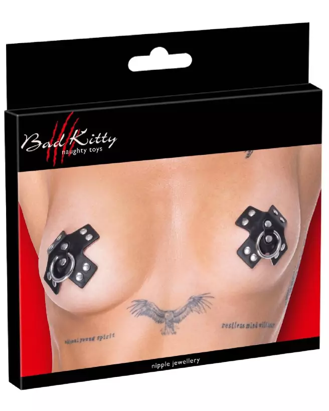 Cache-tétons SM Bad Kitty pour jeux érotiques et séduction-1