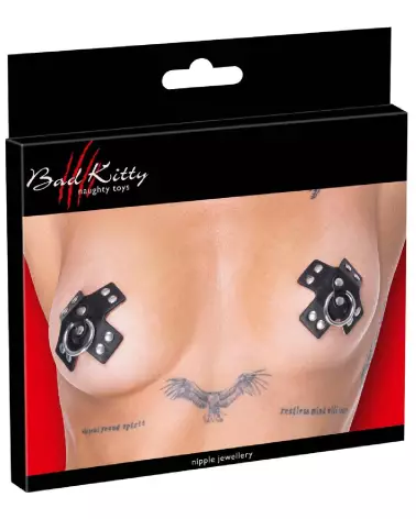 Cache-tétons SM Bad Kitty pour jeux érotiques et séduction-1