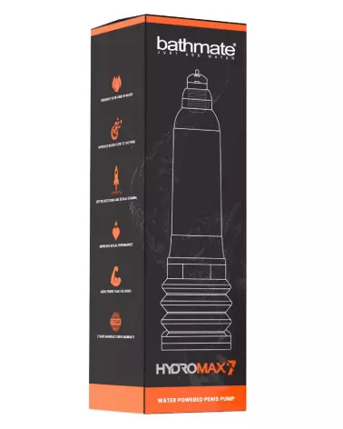 Bathmate Hydromax 7 Clear pompe à pénis haute performance-1