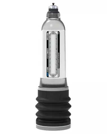 Image de la pompe à pénis Bathmate Hydromax8 Clear pour l'augmentation de taille et performance-2