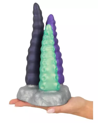 Image du Beasty Cocks Triple Tentacle, sextoy créatif à trois tentacules-7