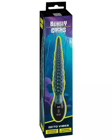 Image Beasty Cocks Octo Vibes, sextoy créature aux tentacules vibrantes pour plaisir intense-1