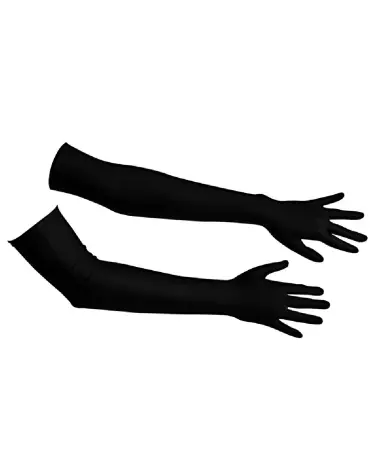 Gants noirs élégants Cottelli ACCESSOIRES tailles S à L-4