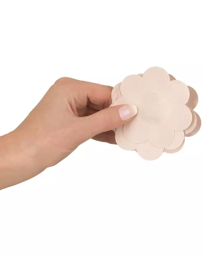 Cache-tétons adhésifs en tissu Cottelli ACCESSOIRES, discrets et confortables-6