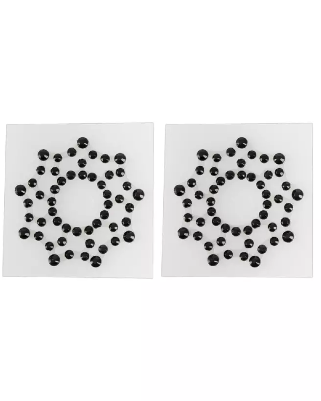 Cache-tétons strassés Cottelli ACCESSOIRES pour élégance subtile-2