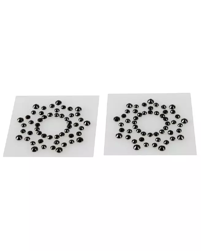 Cache-tétons strassés Cottelli ACCESSOIRES pour élégance subtile-3