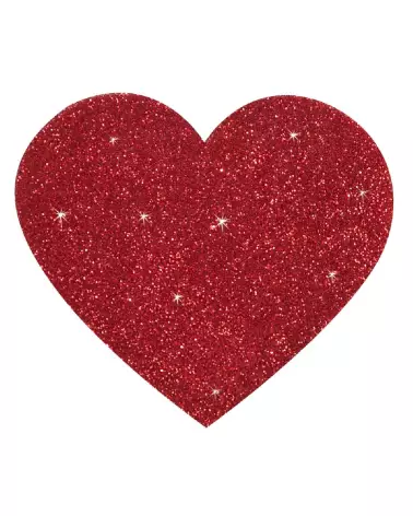 Cache-tétons en forme de coeur Cottelli Accessoires, stickers intimes et séduisants-4