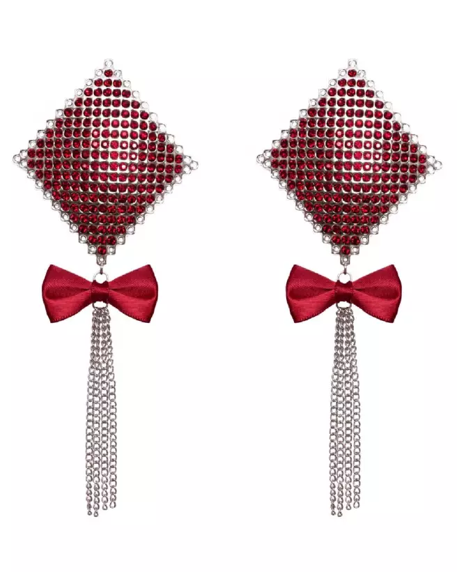 Image des cache-tétons Nipple Jewellery Bow de Cottelli ACCESSOIRES-5