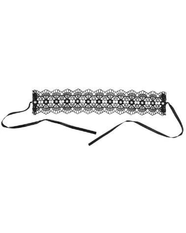 Collier Choker Cottelli brodé avec strass pour animaux-5