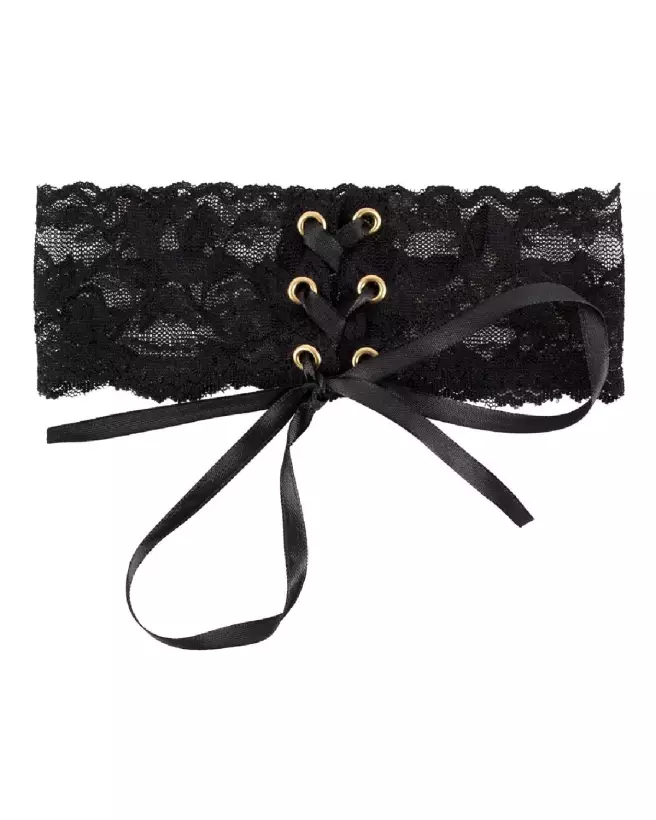 Image du Choker Lace Cottelli ACCESSOIRES en dentelle élégante pour style sophistiqué-4