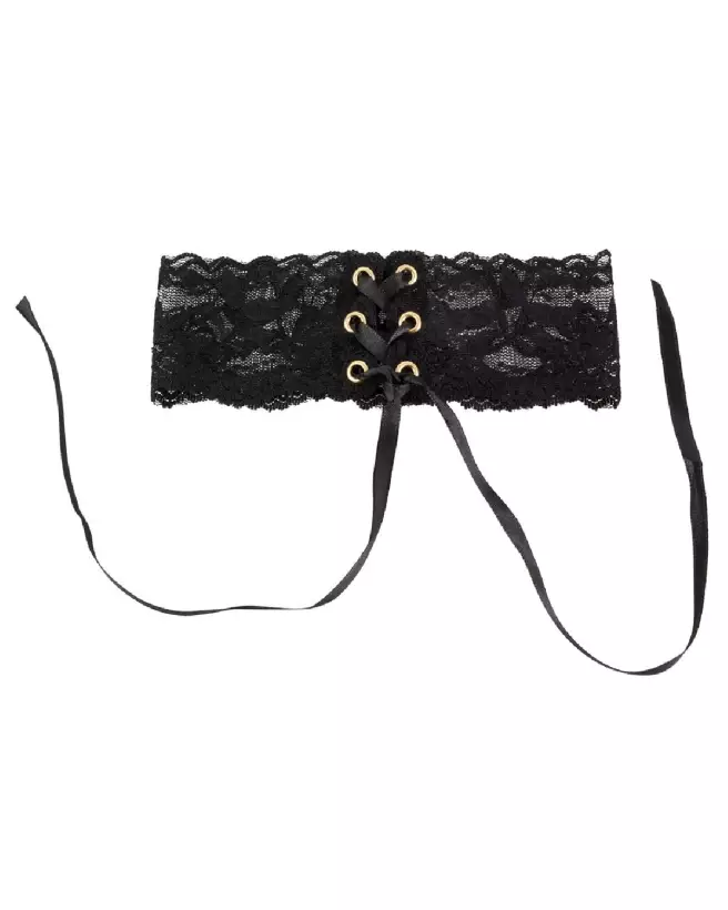 Image du Choker Lace Cottelli ACCESSOIRES en dentelle élégante pour style sophistiqué-5