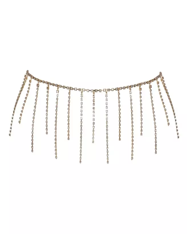 Bikini Chain Rhinestones par Cottelli ACCESSOIRES, bijou de corps luxueux avec strass-6