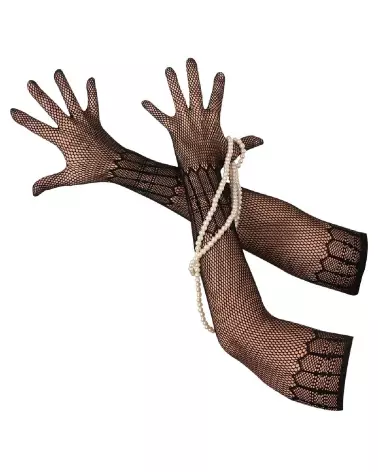 Gants résille Cottelli ACCESSOIRES Net Gloves S-L élégants et confortables-6
