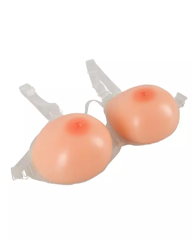 Image de faux seins Cottelli avec bretelles ajustables pour un look naturel et confortable-3