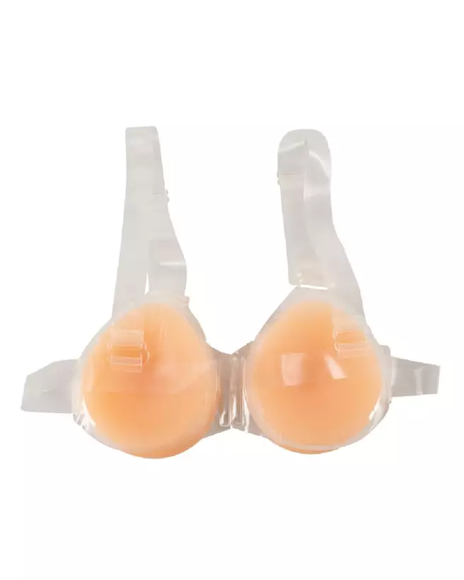 Strap-on Silicone Breasts Cottelli Collection faux seins réalistes en silicone ajustables-5