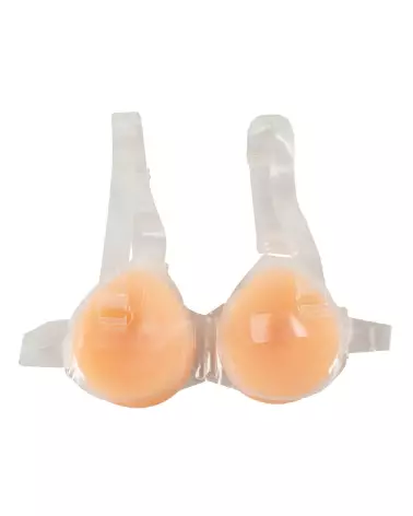 Image de faux seins en silicone Strap-On de Cottelli Accessoires pour un look naturel et confortable-5