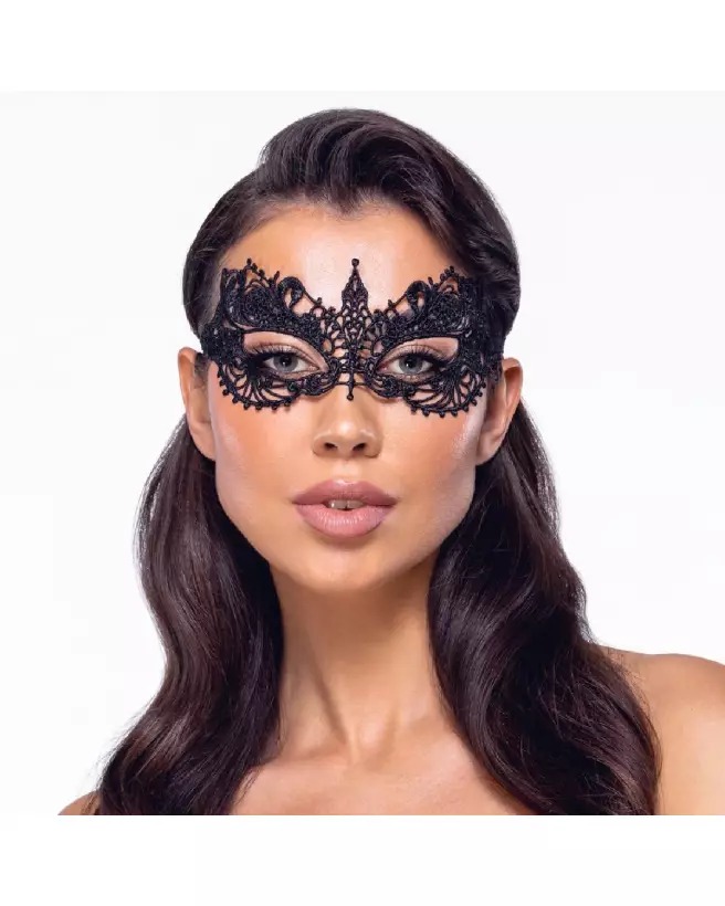 Masque Blindfold Cottelli ACCESSOIRES pour jeux sensoriels et intimité renforcée-2