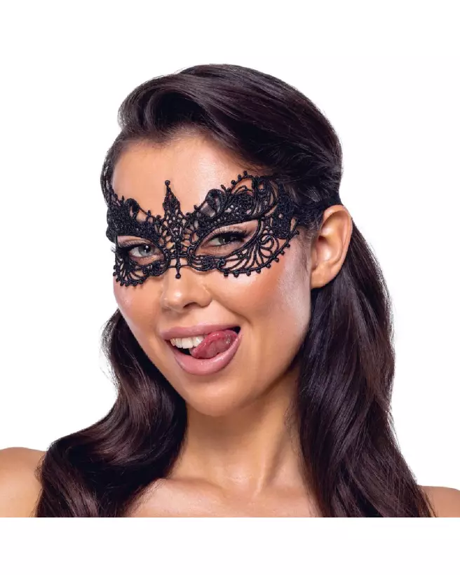 Masque Blindfold Cottelli ACCESSOIRES pour jeux sensoriels et intimité renforcée-3
