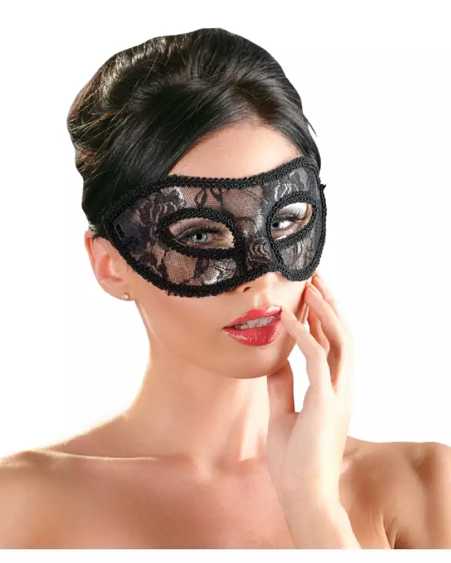 Masque en dentelle élégant Cottelli ACCESSOIRES pour soirées mystérieuses-2
